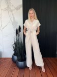 Długi zwiewny kombinezon damski – idealny na lato UNI  XS, S, M, L, XL